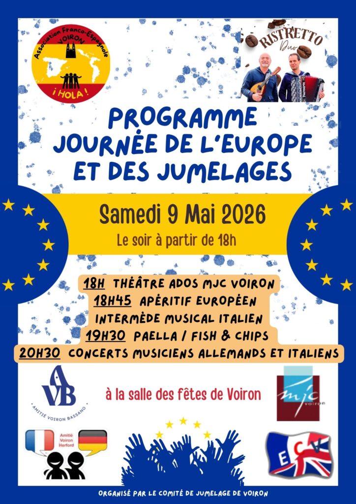 2026 fête de l'Europe et des jumelages APRES MIDI