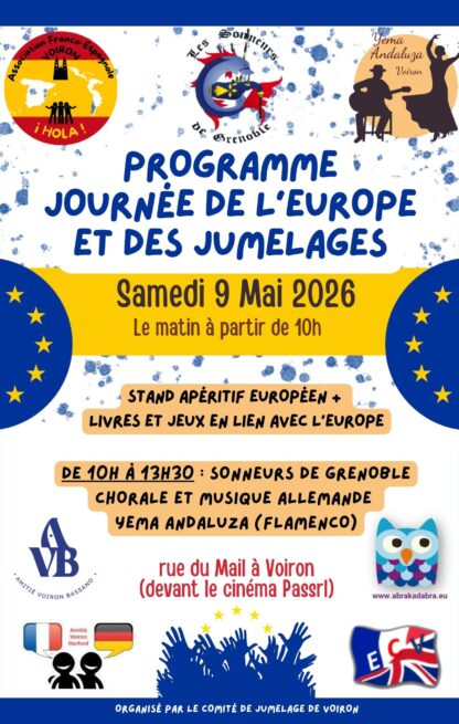 2026 fête de l&rsquo;Europe et des jumelages MATIN